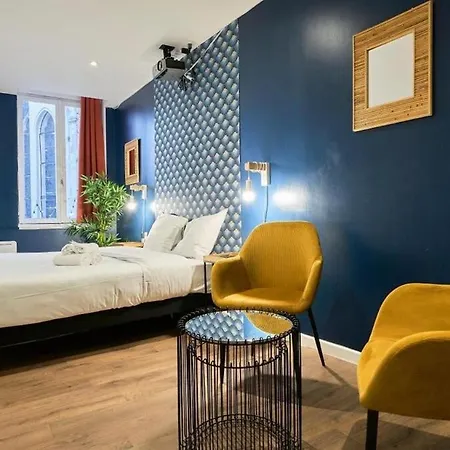 Appartement Bleue #1#- Elegance & Detente-self Check-in *