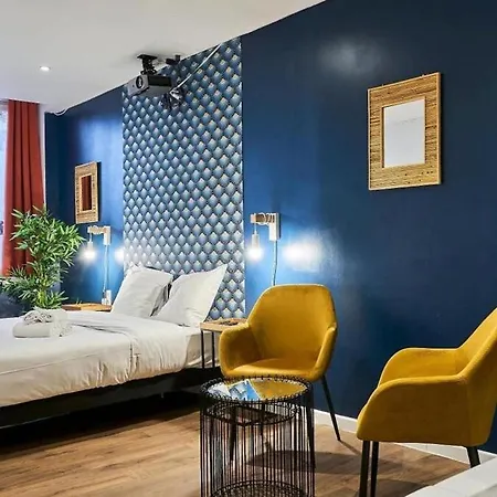 Bleue #1#- Elegance & Detente-self Check-in Appartement Roubaix